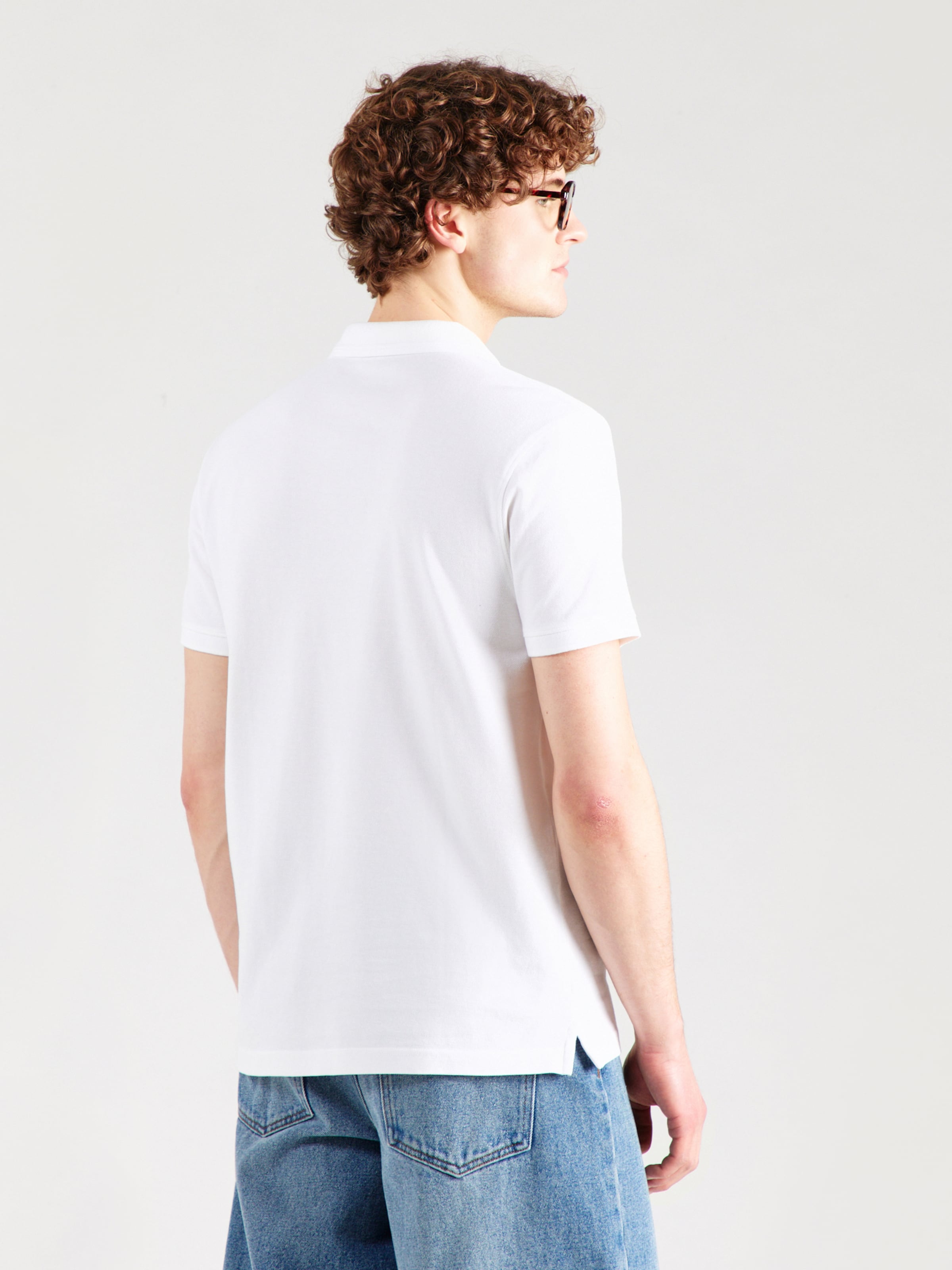 LEVI'S  Футболка 'Original Polo' в белом цвете — фото 4