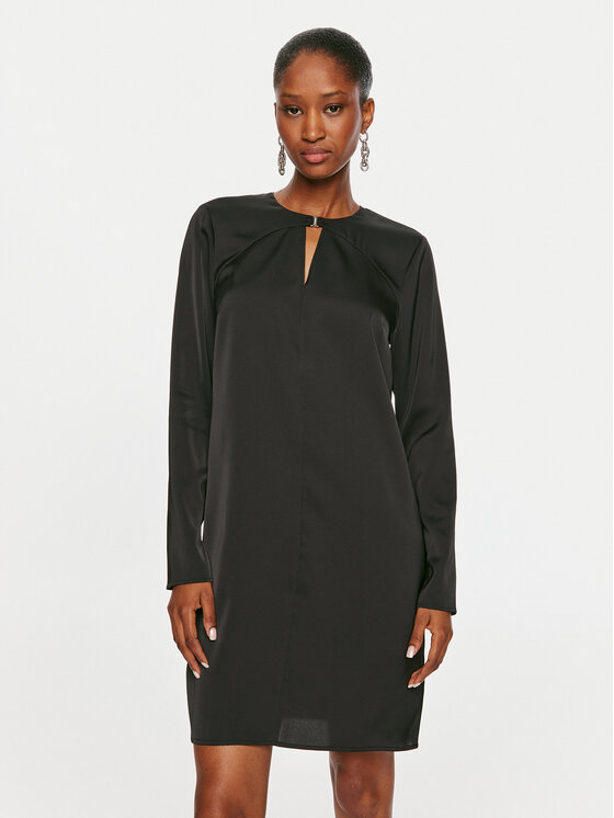 

Повседневное платье regular fit Lw Shiny K20K207995 Calvin Klein, черный