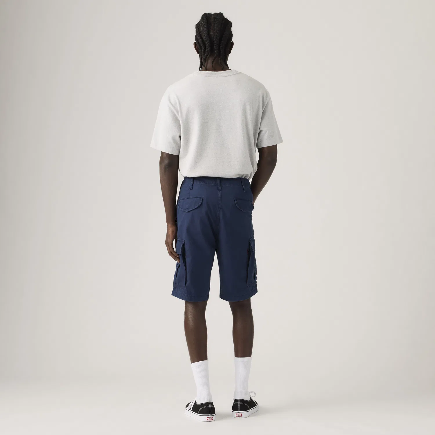 Легкие мужские шорты Carrier Cargo 9 дюймов Levi's, темно-синий — фото 3