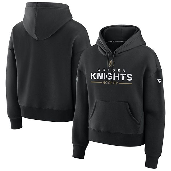 

Женский черный свитшот Vegas Golden Knights Authentic Pro Primary Fanatics