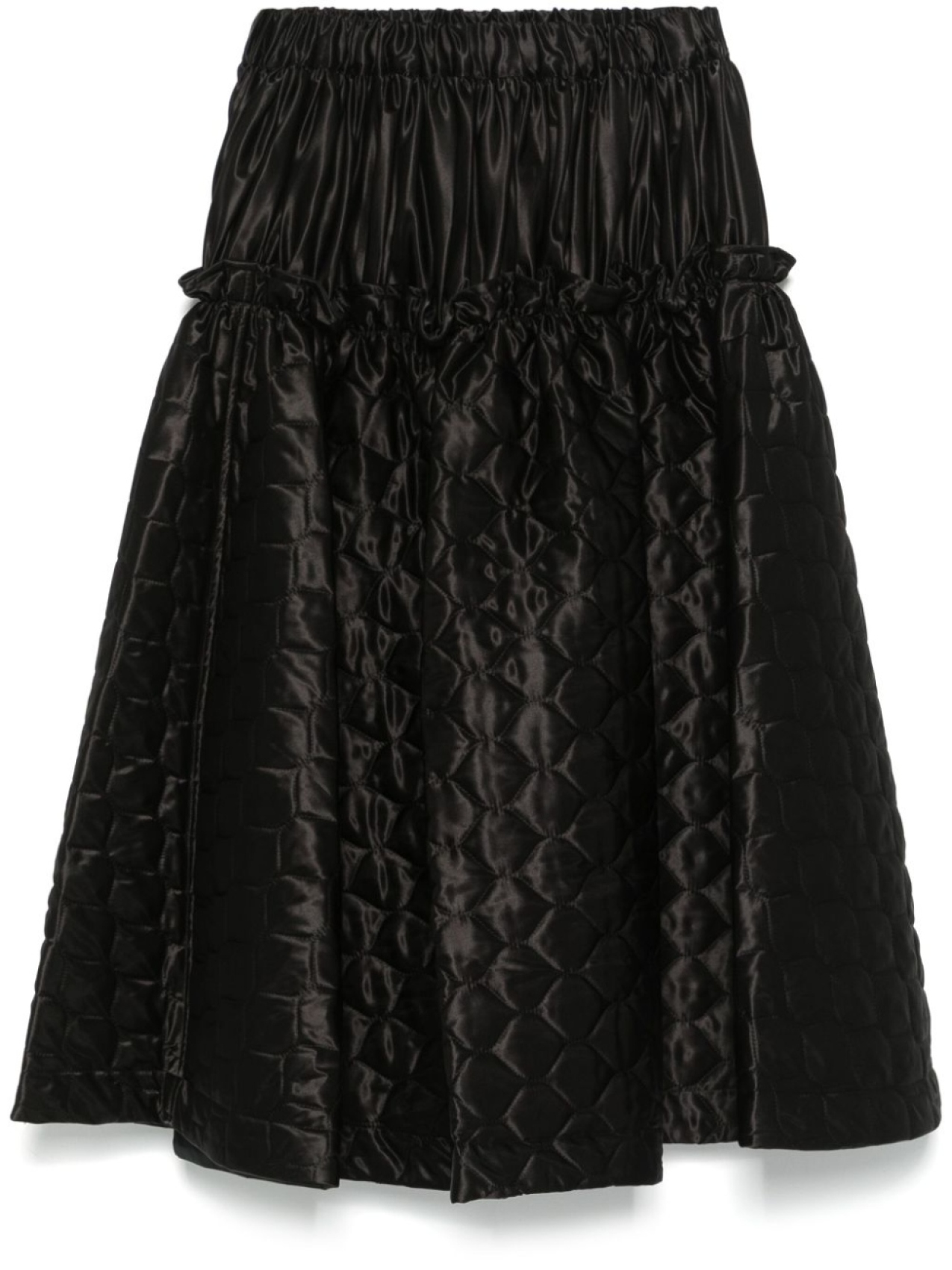 

Noir Kei Ninomiya юбка из коллаборации с Comme Des Garcons, черный