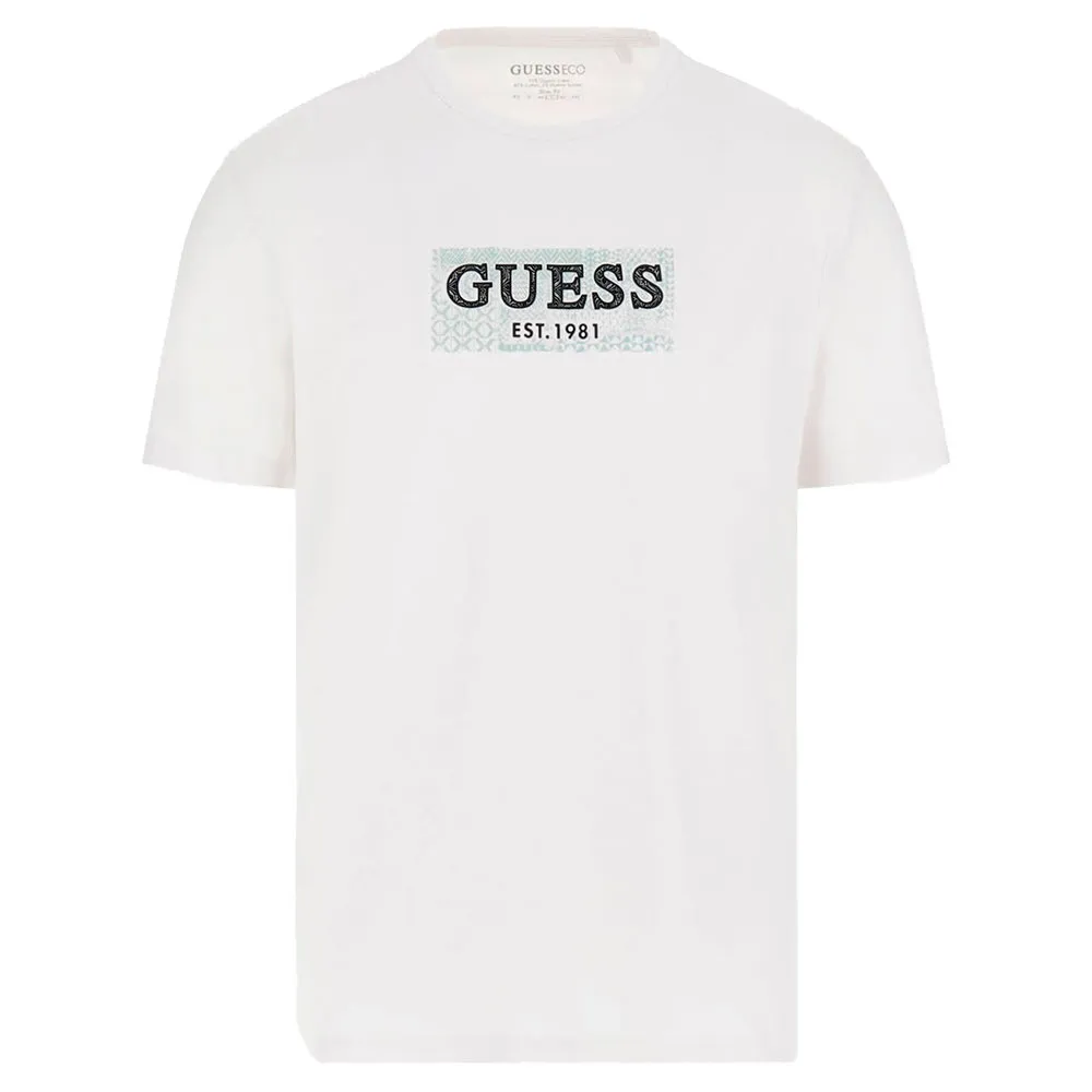 

Футболка с коротким рукавом Guess Cn Guebox, белый