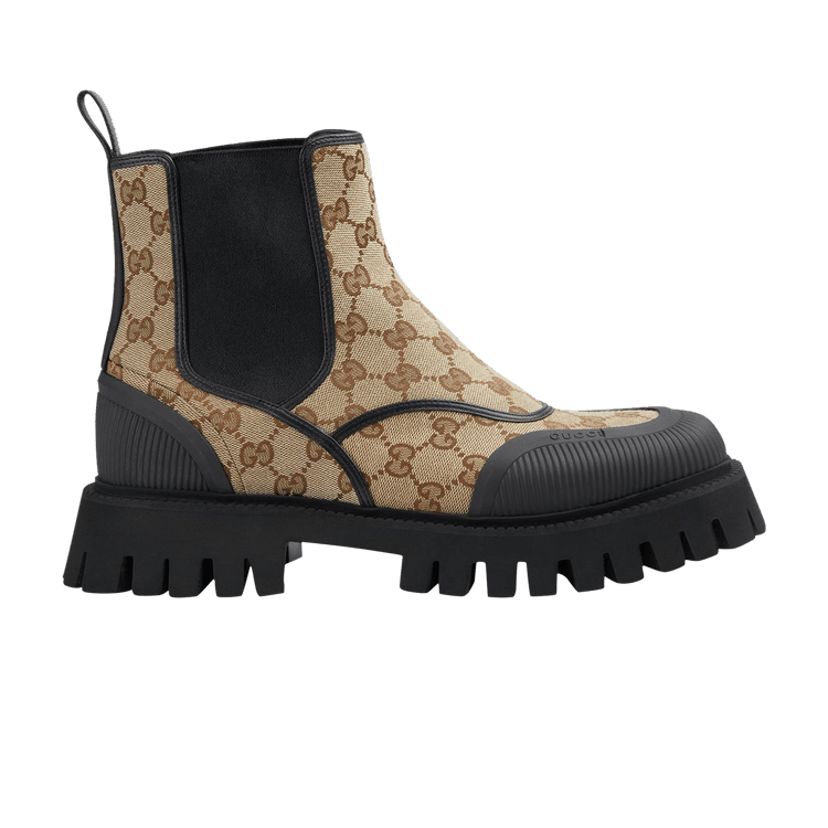 

Ботинки Gucci GG Ankle Boot 'Beige Ebony', кремовый, Бежевый, Ботинки Gucci GG Ankle Boot 'Beige Ebony', кремовый