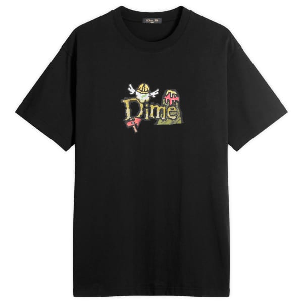 

Классическая пушистая футболка Dime, черный