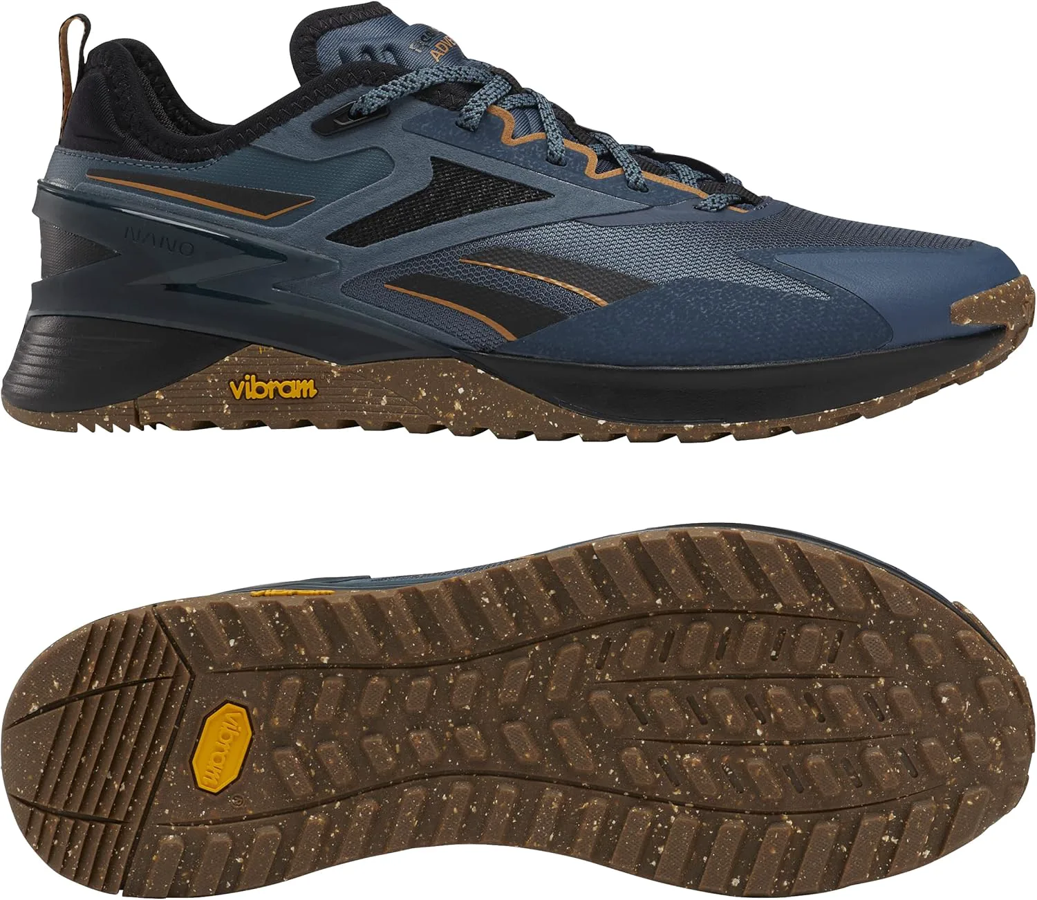 Reebok Unisex-Adult Nano X3 Adventure Winter, синий/черный/коричневый — фото 2