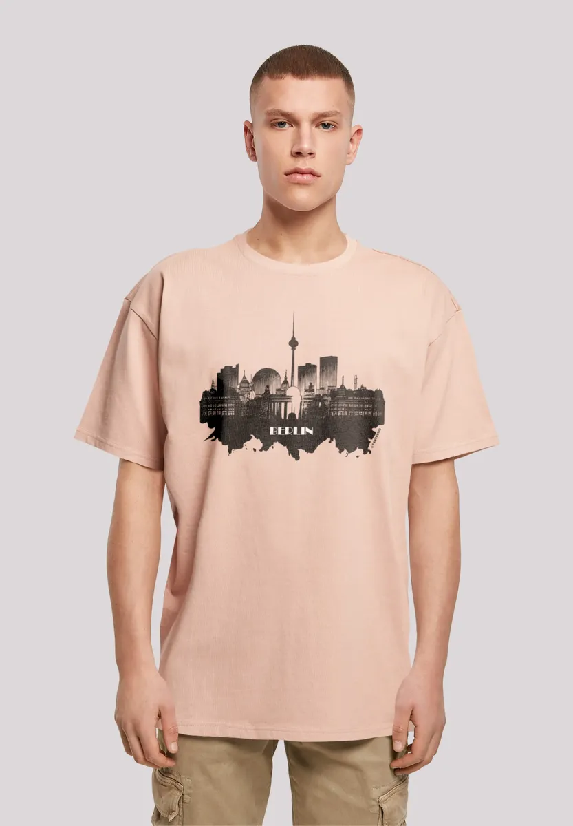 

Футболка F4NT4STIC "Cities Collection - Berlin skyline", принт, цвет Amber