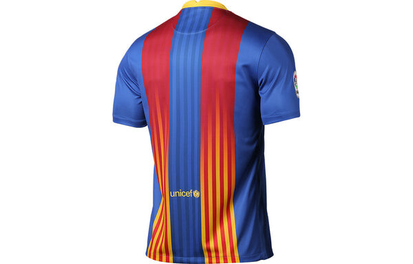 Футболка Nike 20/21 FC Barcelona 4th Jersey 'Blue', синий — фото 2