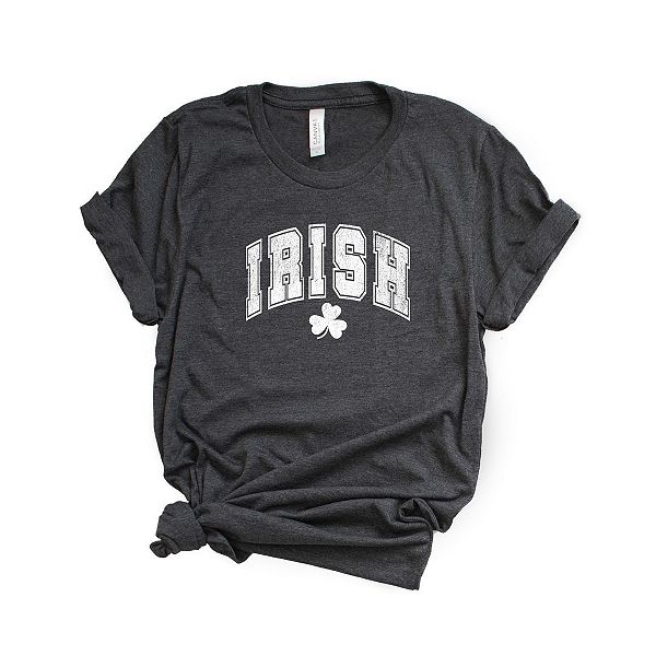 

Футболка с принтом Irish varsity grunge Simply Sage Market, Charcoal, Черный, Футболка с принтом Irish varsity grunge Simply Sage Market, Charcoal