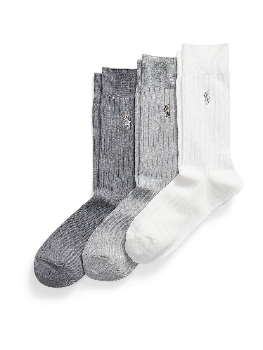 

Носки Polo Ralph Lauren EGYPTIAN, Grey/Basalt grey/White