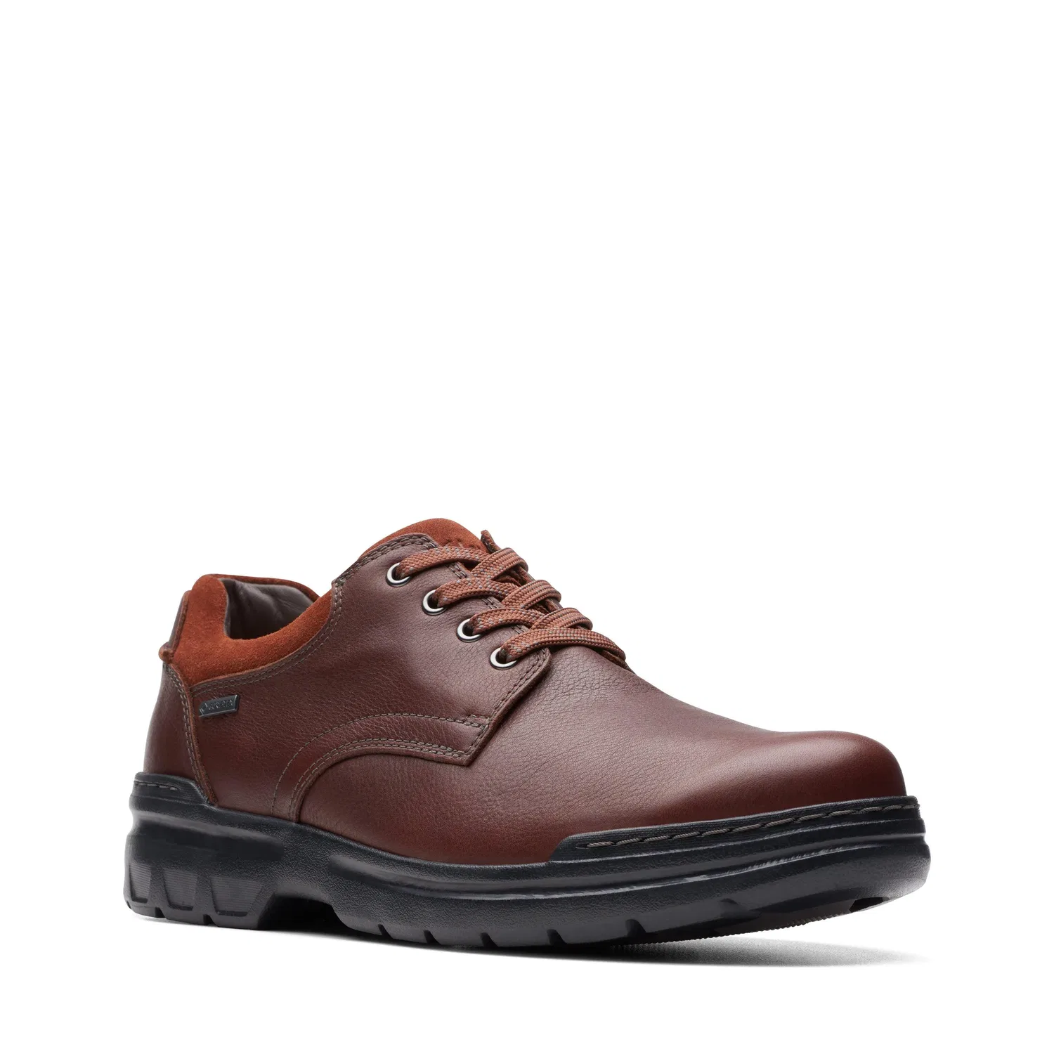 Дерби мужские Rockie Walk GORE-TEX Clarks, коричневый — фото 2