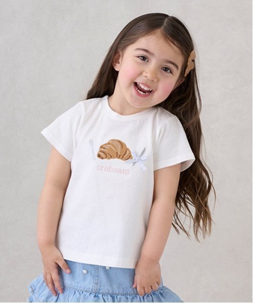 Футболка с разными рисунками (детская) Petit main, Off white