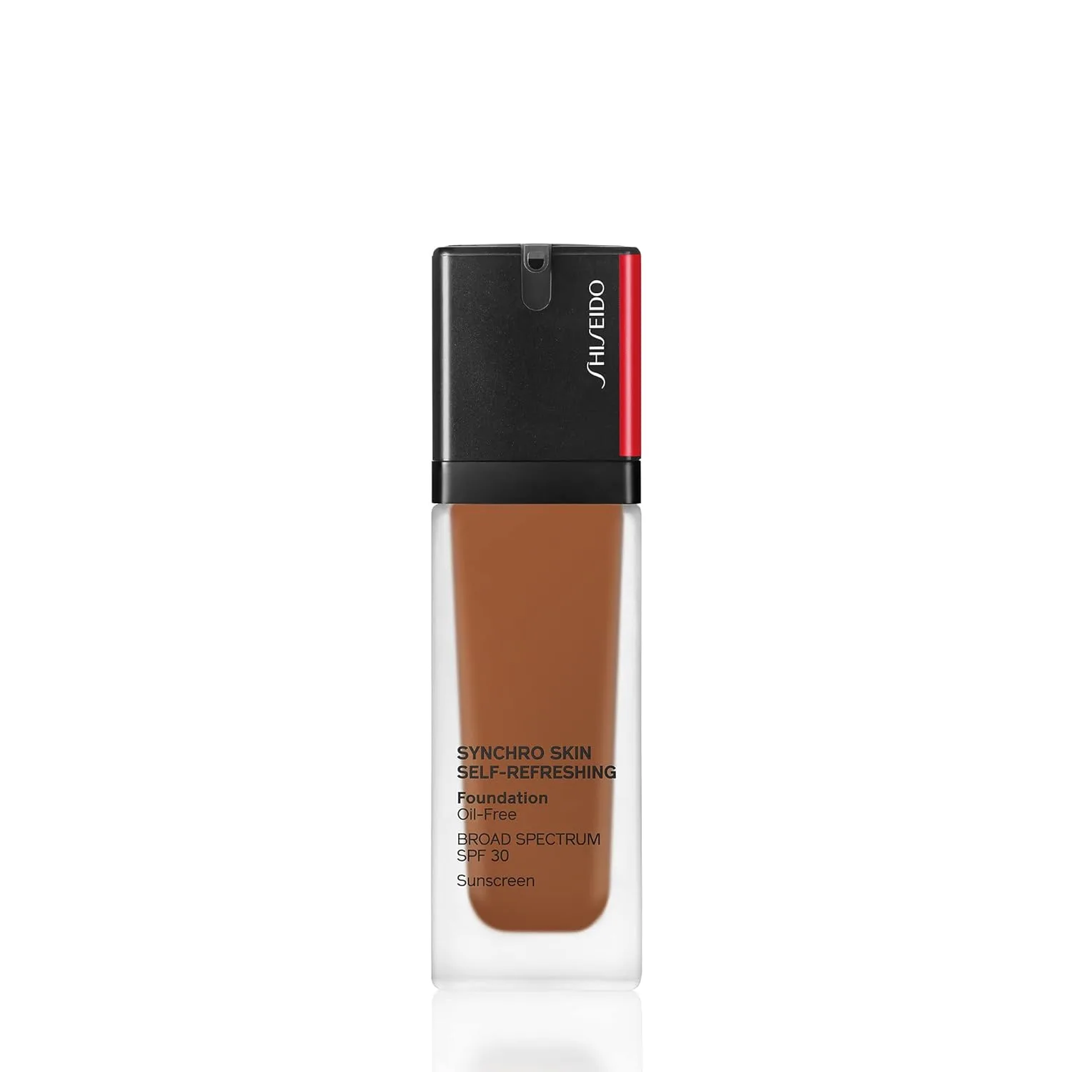 Тональный крем Shiseido Synchro Skin Self-Refreshing Foundation SPF 30 - среднее, наслаиваемое покрытие + стойкость до 24 часов - водостойкий и не оставляет следов - некомедогенный 29,9 мл (1 шт.), Henna