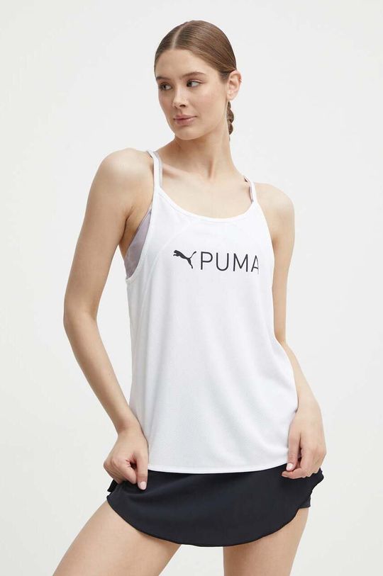 

Тренировочный топ Fit Fit Puma, бежевый