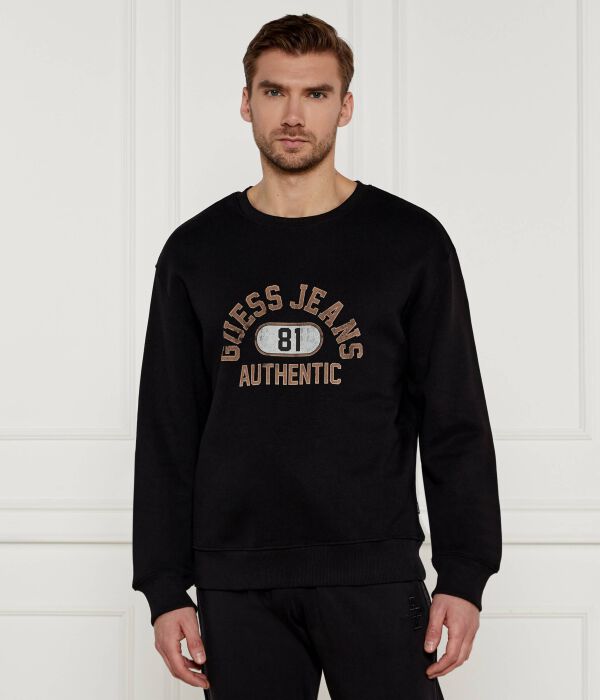 

Свитер Loose fit Guess Jeans, черный