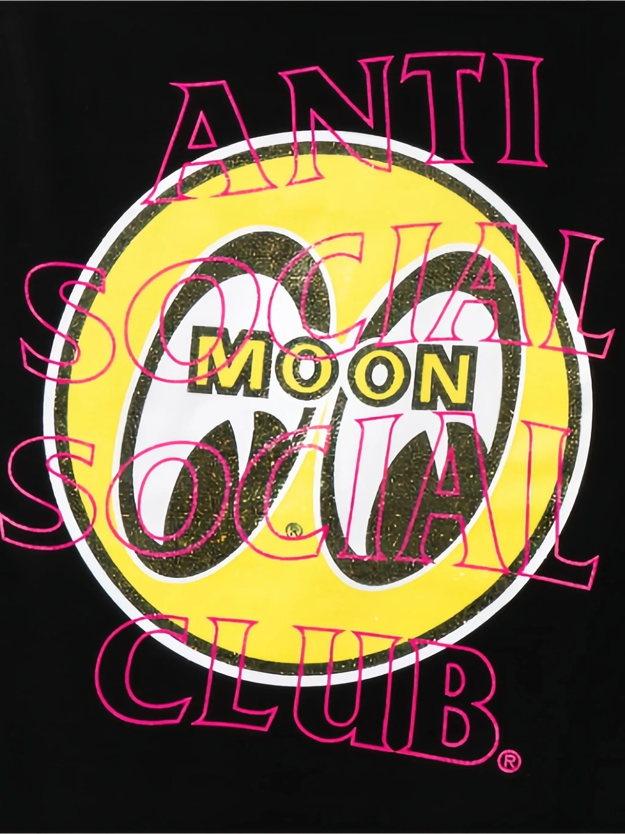 

Худи Mooneyes Anti Social Social Club, черный