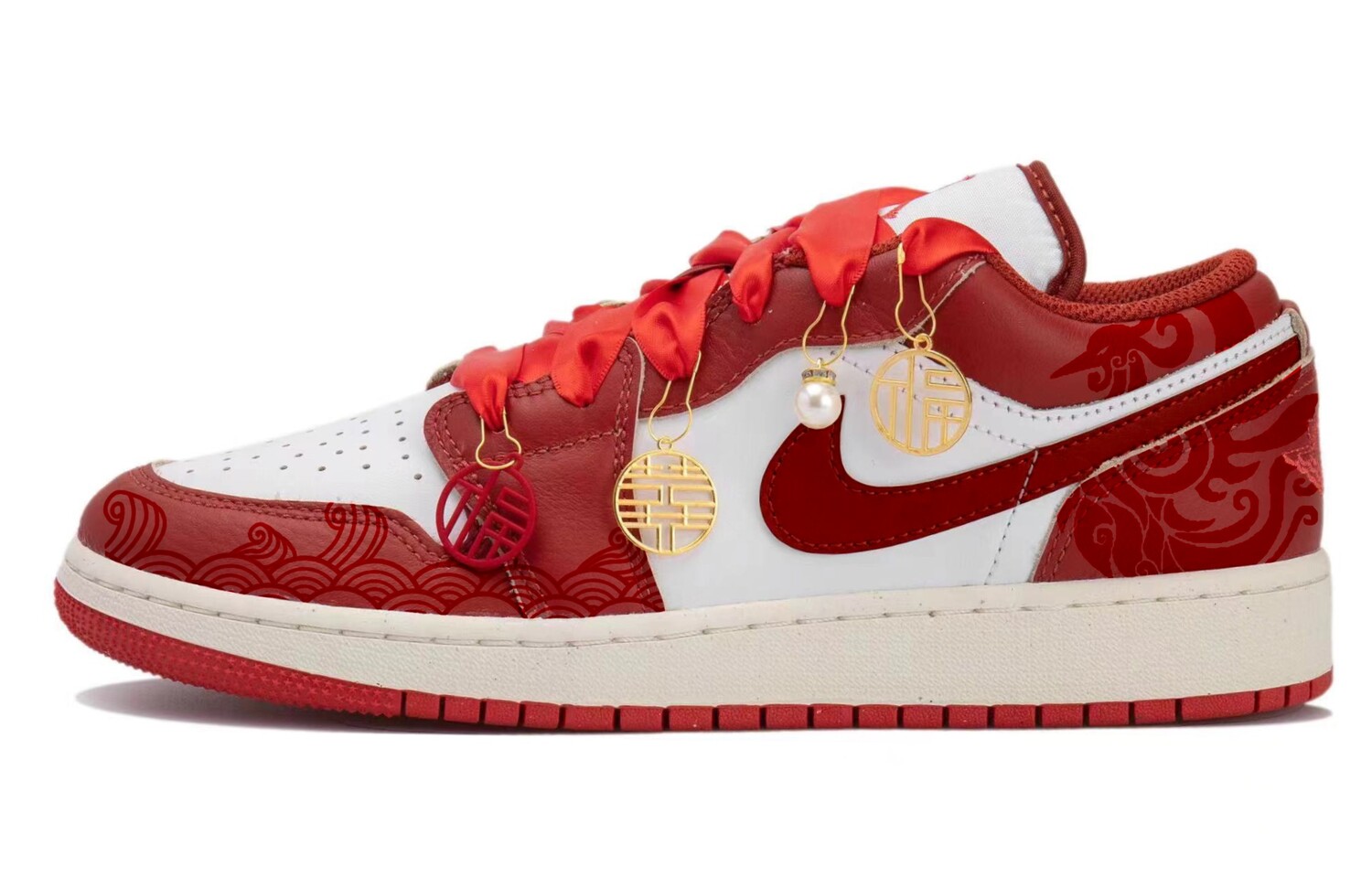 

Jordan Air Jordan 1 винтажные баскетбольные кроссовки женские, Red