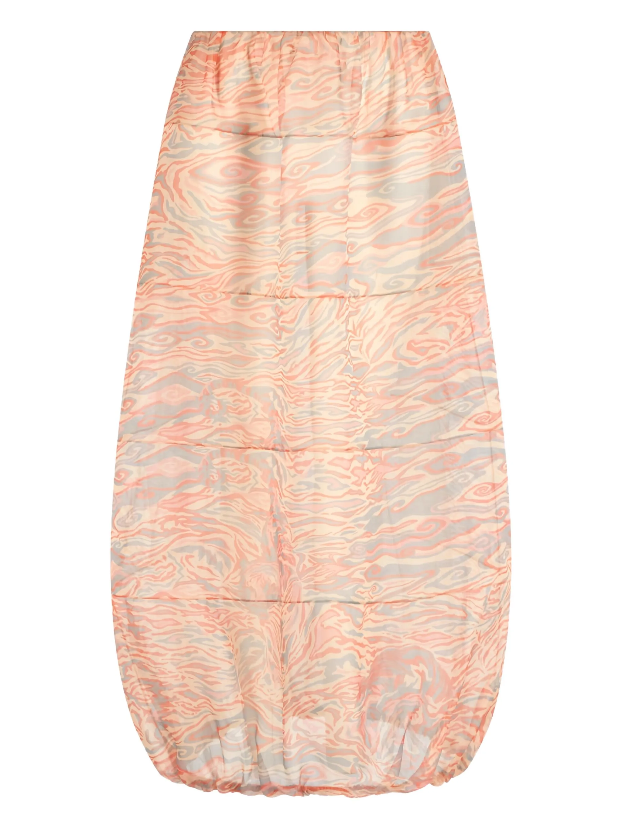 

Юбка миди с узором Giorgio Armani, бежевый