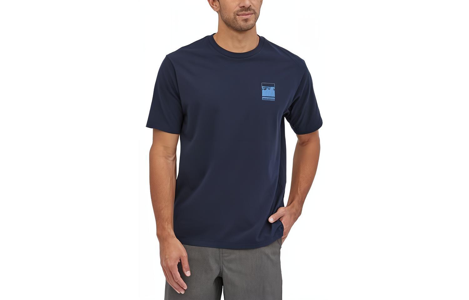 

Футболка мужская Patagonia, Light Blue/FINB