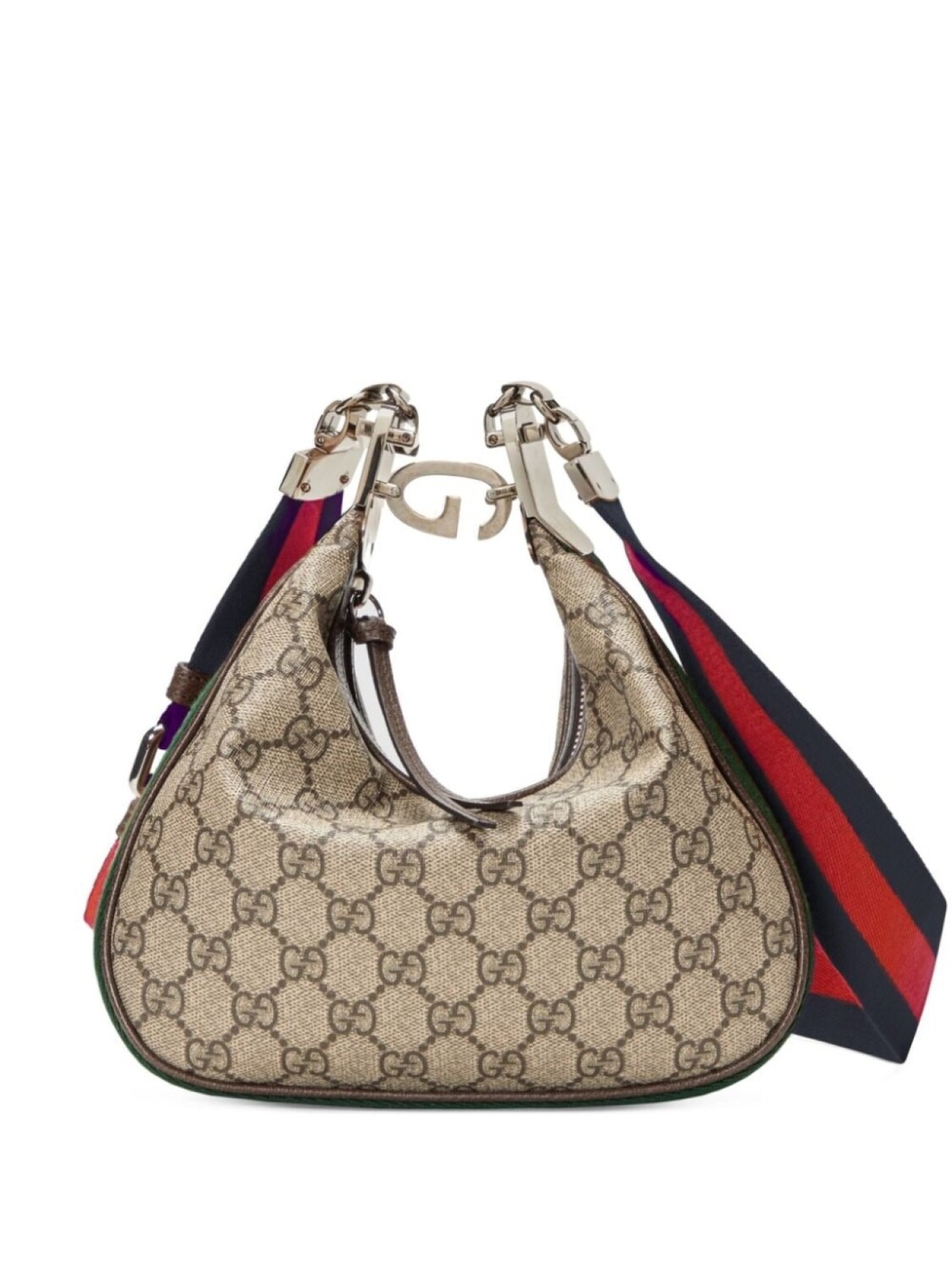 

Маленькая сумка на плечо Gucci Attache, нейтральный цвет