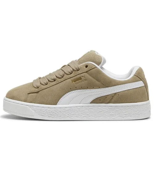 Мужские замшевые кроссовки PUMA SUEDE XL коричневые — фото 2