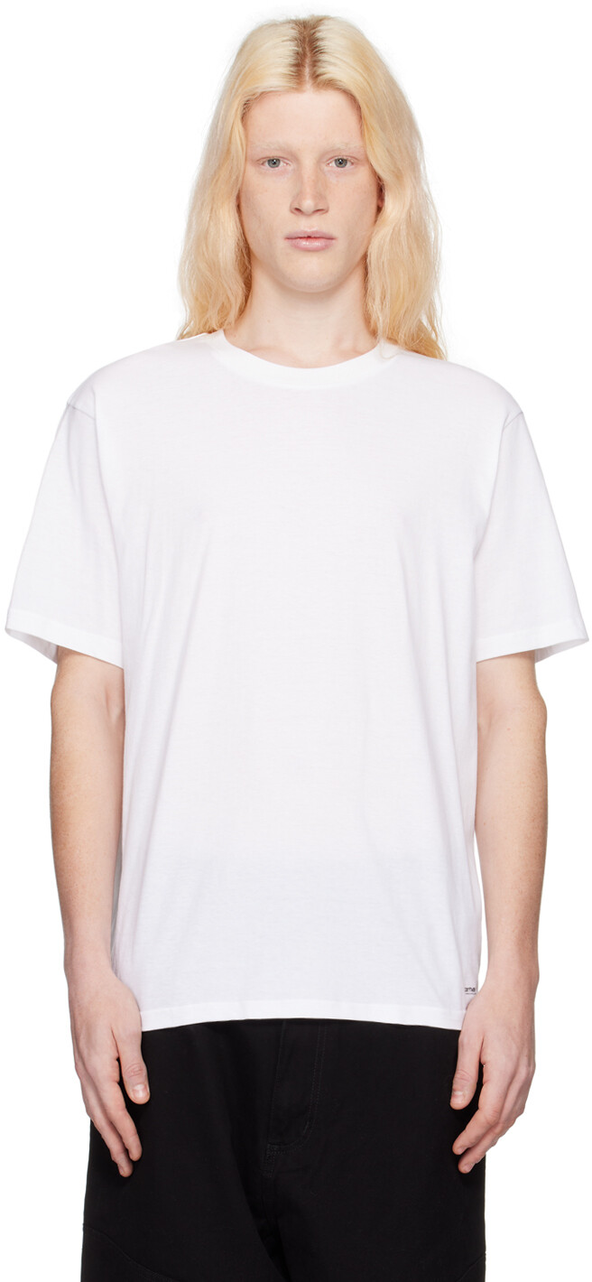 

Упаковка из двух белых футболок Carhartt Work In Progress