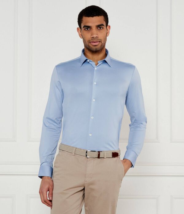

Рубашка p-roan-kent-c1-233 Slim fit Boss, синий