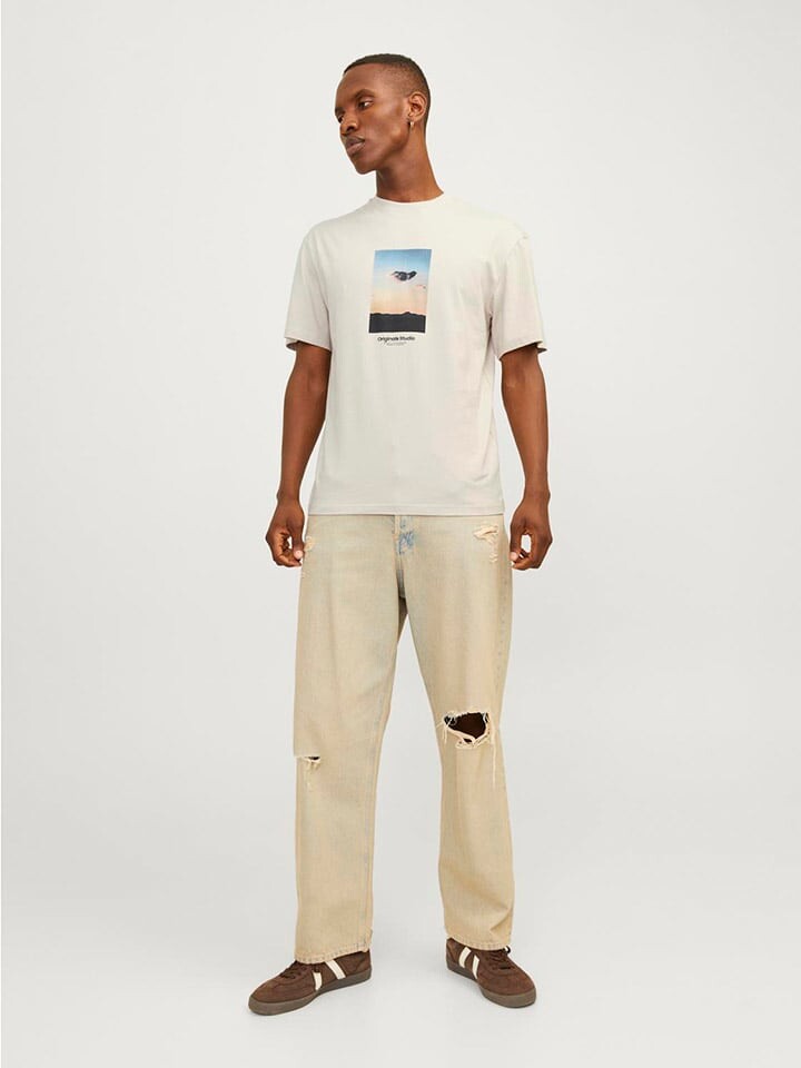 

Футболка Jack & Jones, кремовый