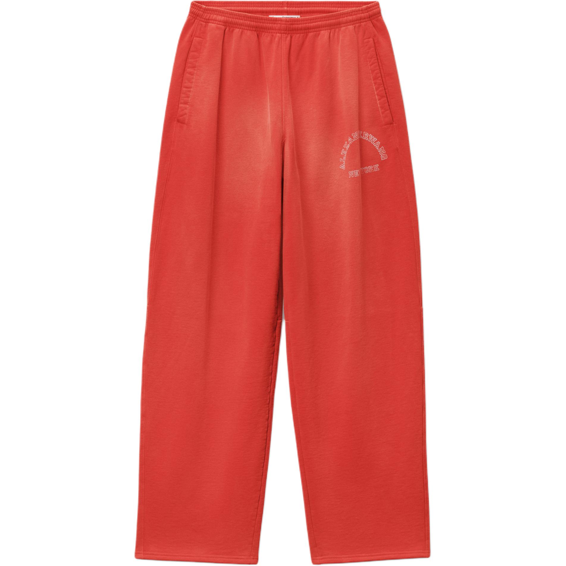 

SS25 Вязаные спортивные штаны женские Alexander Wang, оранжевый