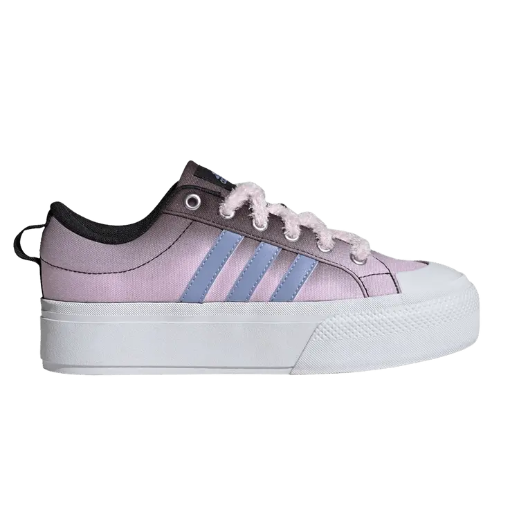 

Кроссовки adidas Bravada 2.0 Platform Clear Pink Blue Spark Metallic, розовый