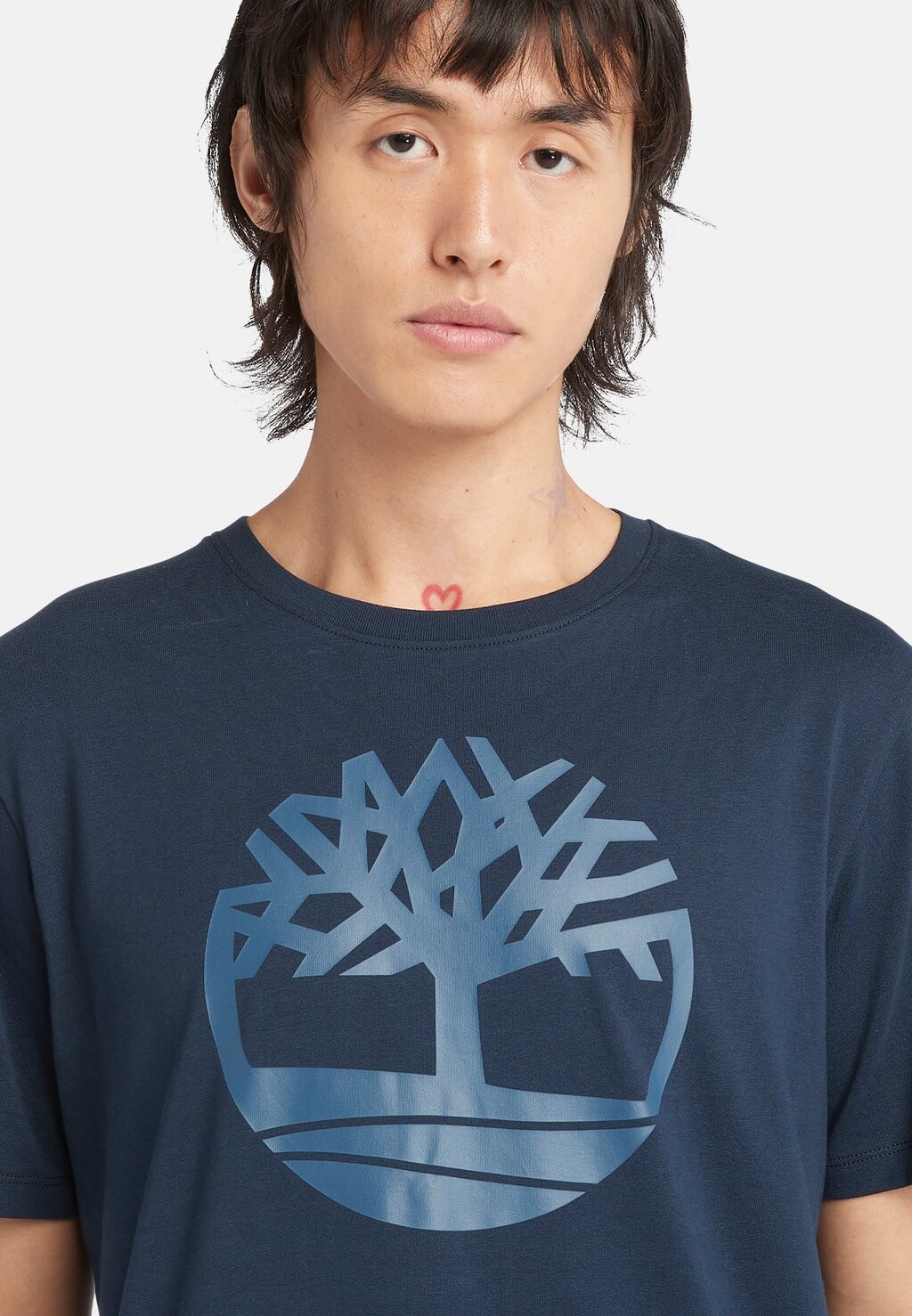 Футболка с принтом Kennebec River Tree Timberland, цвет dark sapphire dark denim — фото 4