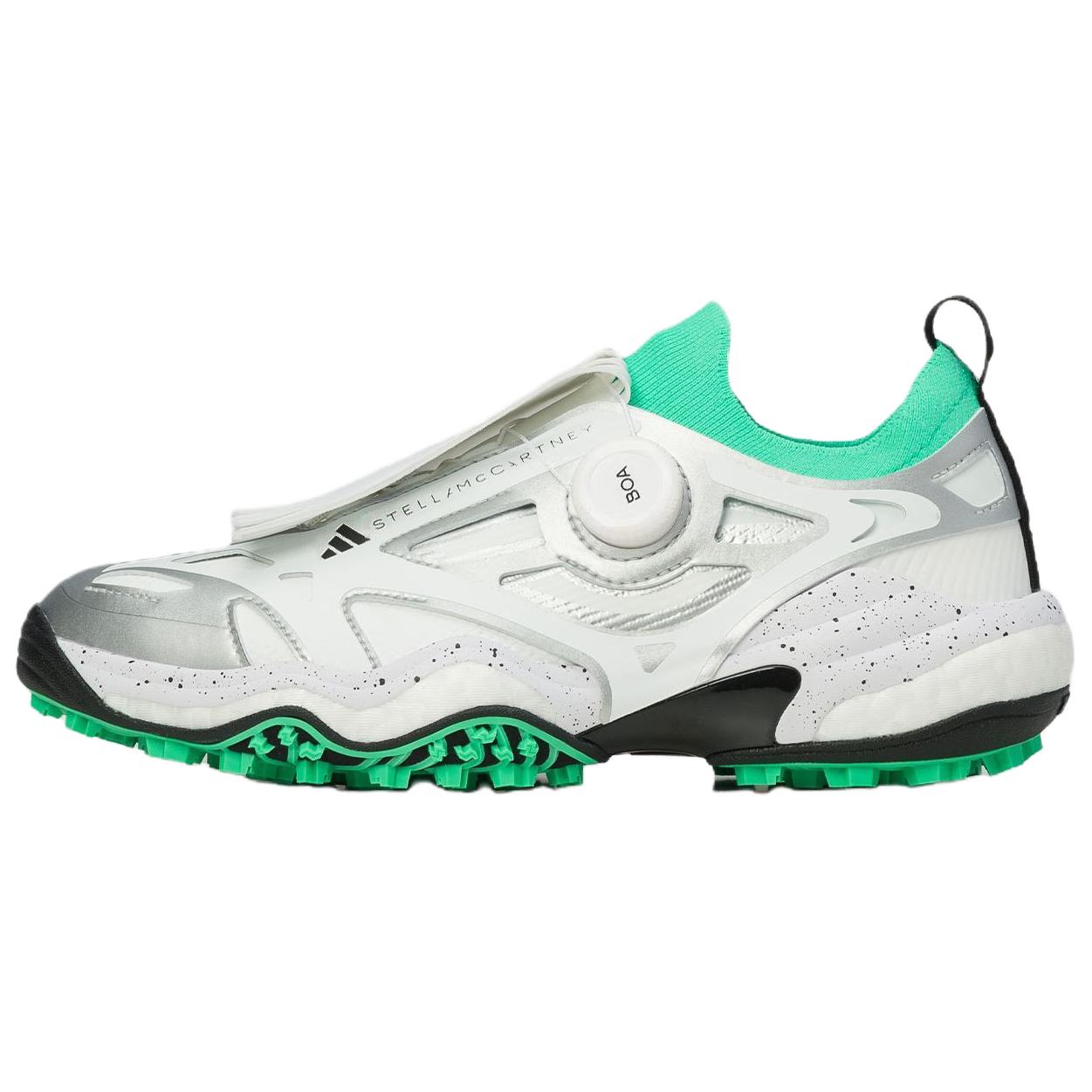 

Adidas Кроссовки Codechaos Boa от Stella McCartney Core White в цвете белый ярко-зеленый серебристый металлик, цвет White