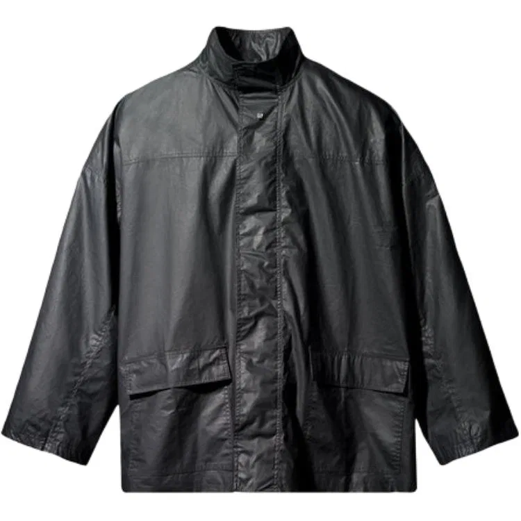Balenciaga coated cotton parka