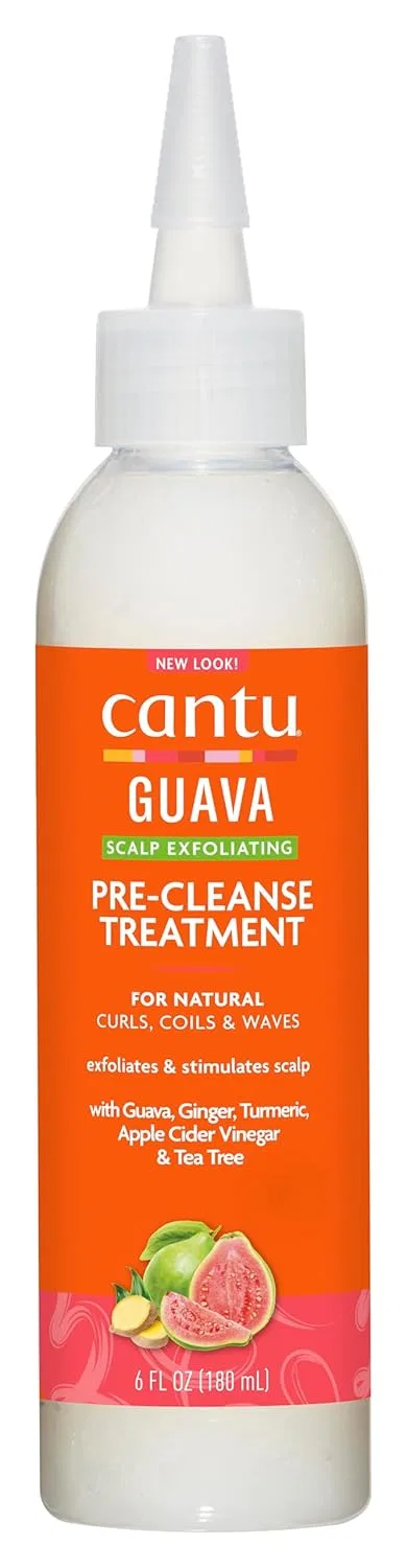 Средство Cantu Guava & Ginger Pre-Cleanse Treatment для детокса кожи головы и волос, 180 мл Cantu