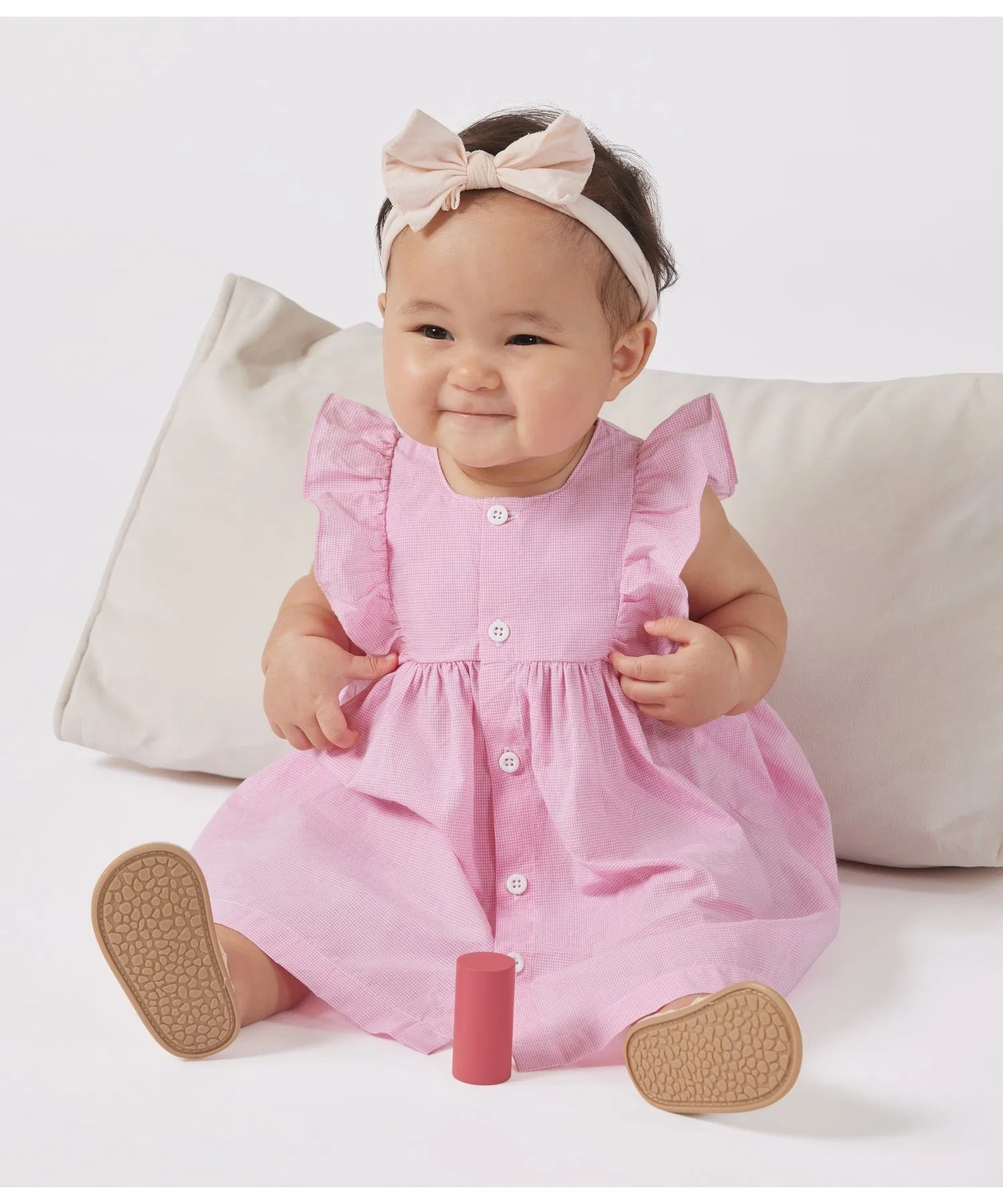 Детское платье PETIT BATEAU с коротким рукавом