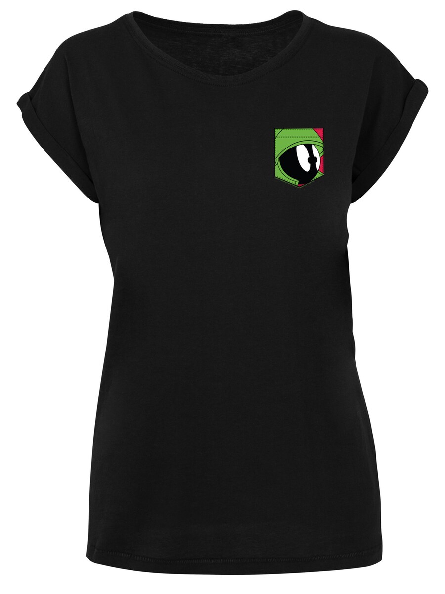 

Рубашка F4NT4STIC Looney Tunes Marvin The Martian Face, черный