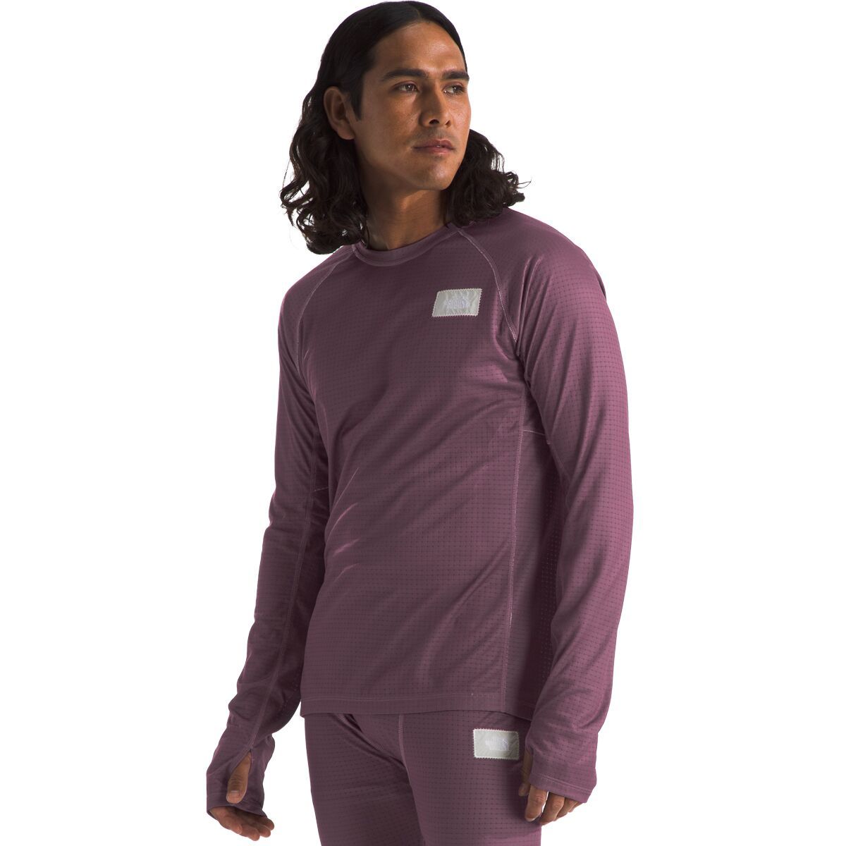 

A68A Круглый свитшот с точечным узором The North Face, лиловый