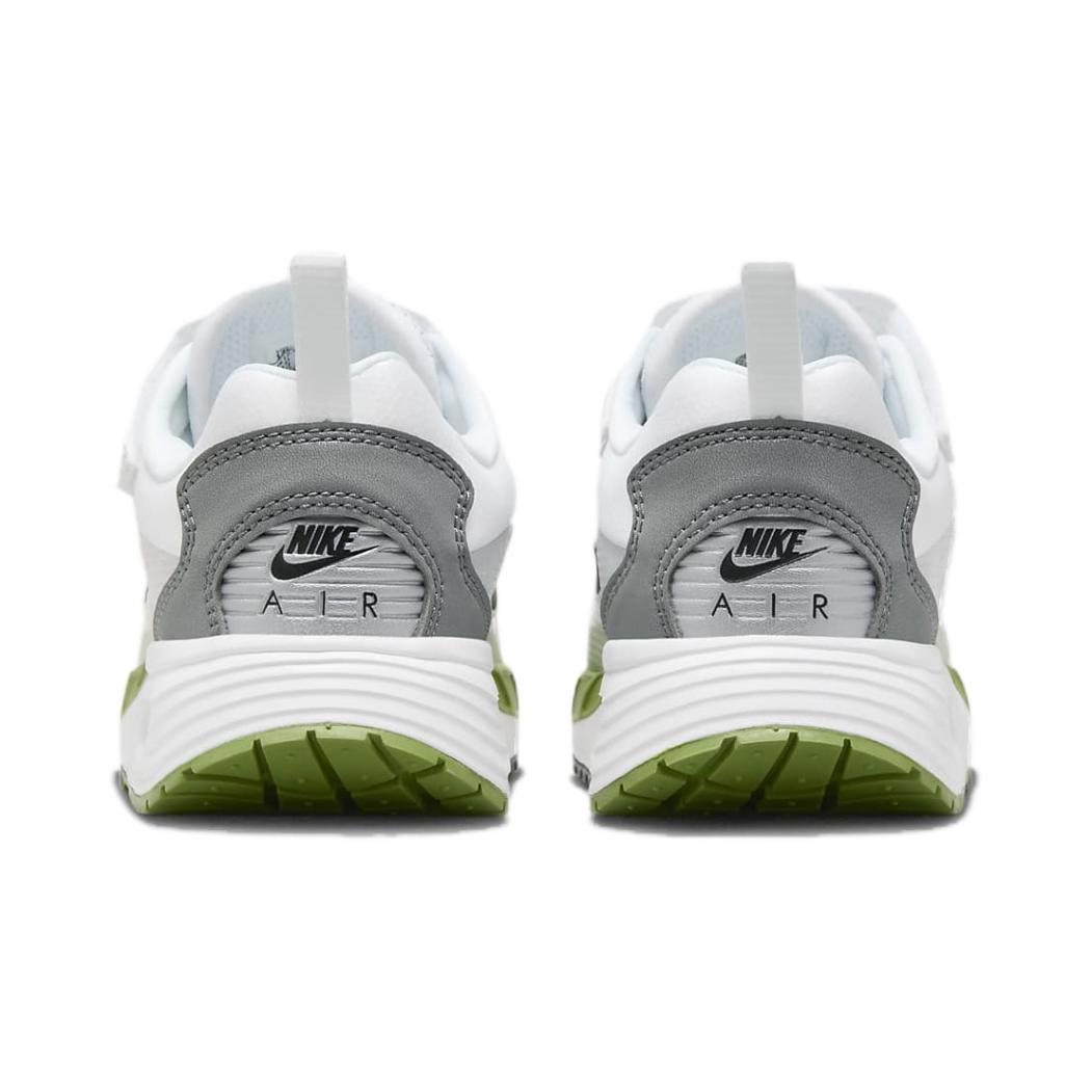Nike Кроссовки Air Max Solo износостойкие и легкие с низким верхом для детей, белые, зеленые, для детей от 3 до 7 лет — фото 4