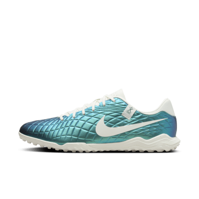 

Кроссовки Nike Tiempo Emerald Legend 10 Academy TF Low-Top Soccer Shoes, цвет Dark Atomic Teal/Sail