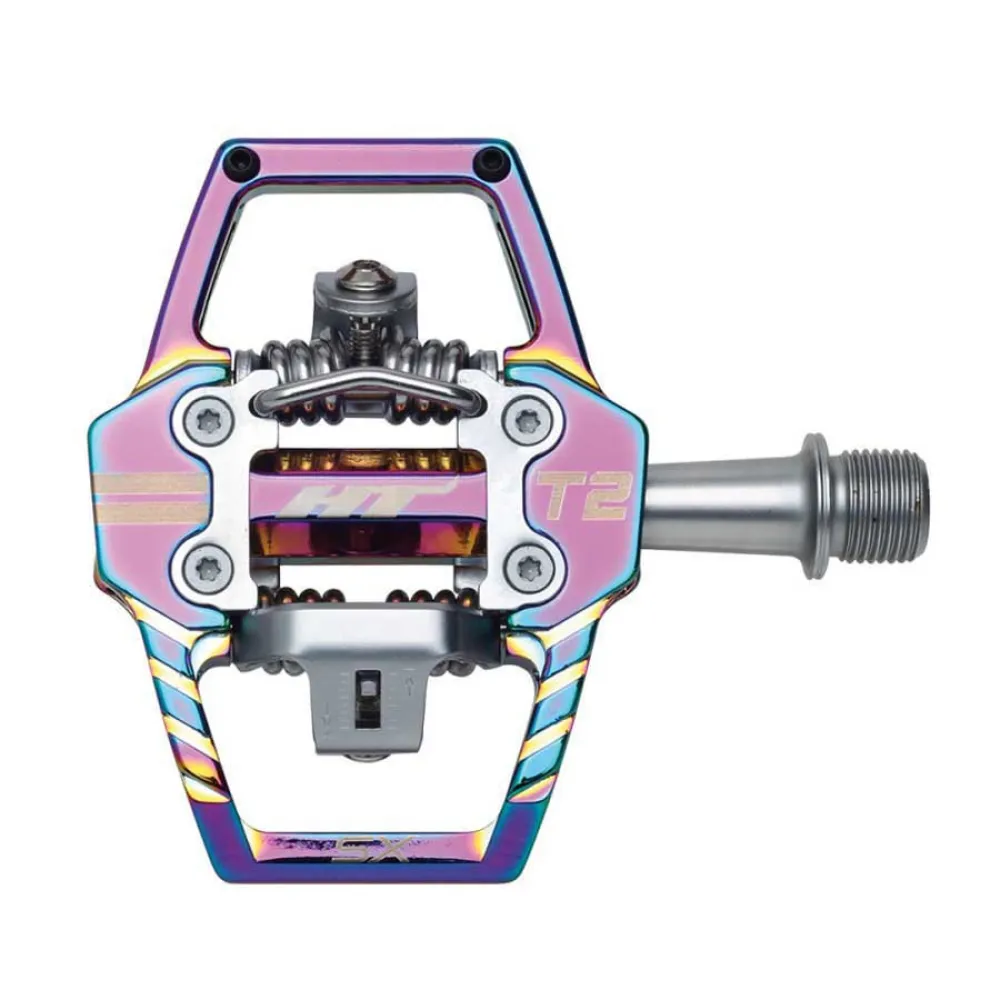 

Педали Ht Components T2, серебряный