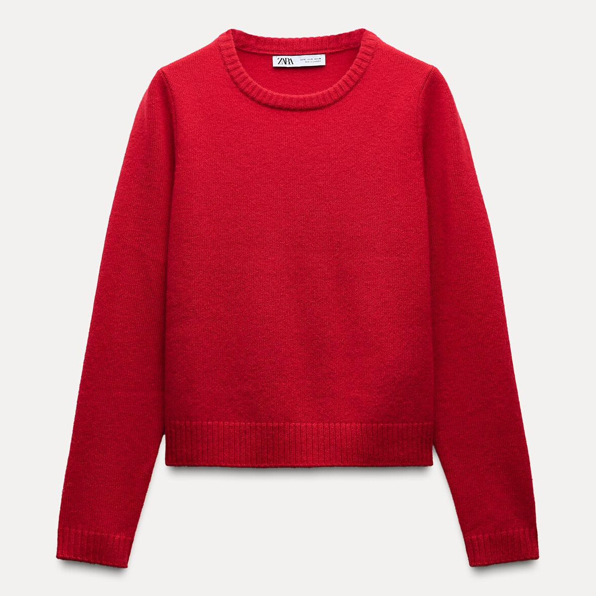

Джемпер Zara by Carlyne Cerf Basic Wool, красный