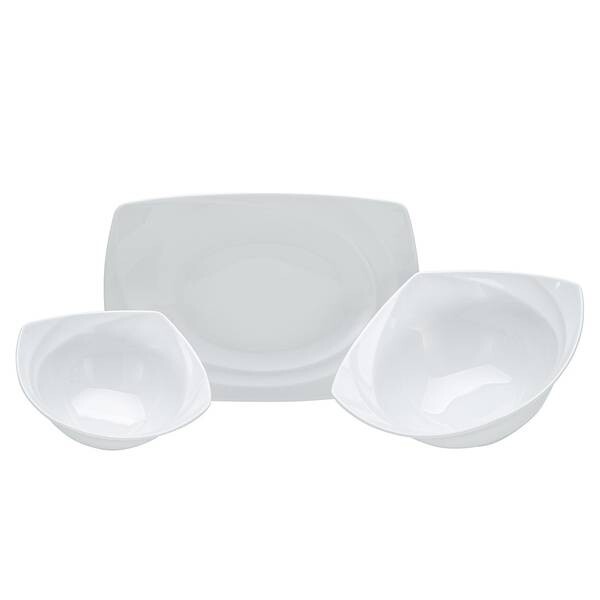

Сервировочные тарелки празднование Creatable, белый