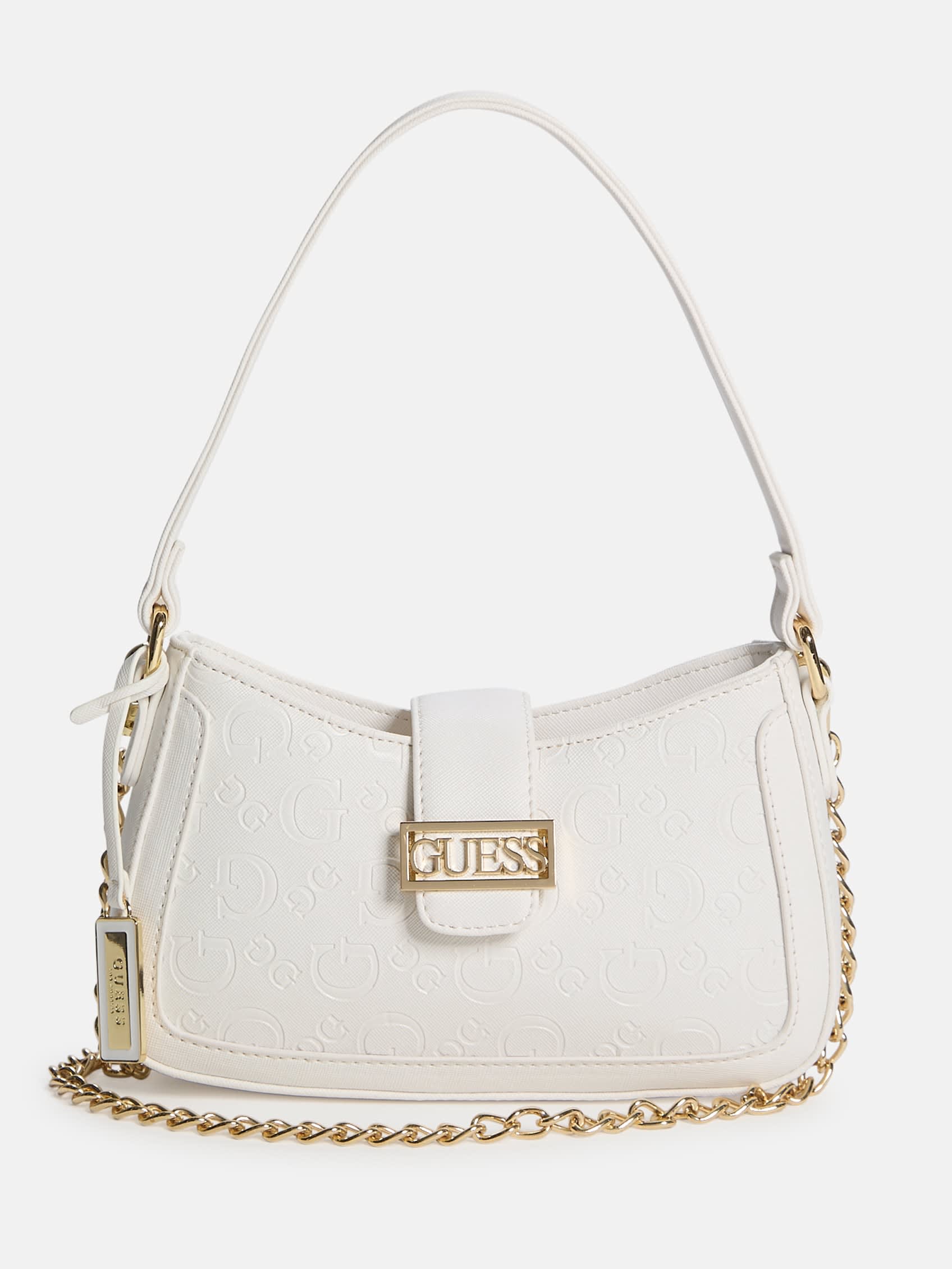 

Сумка Sabrina Mini через плечо Guess Factory, белый