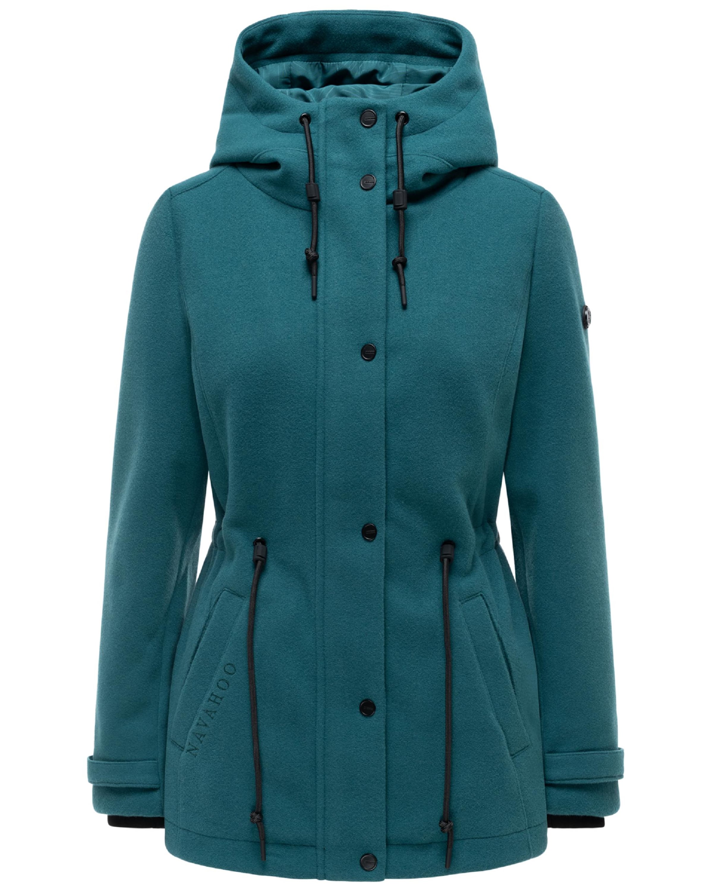 

NAVAHOO Куртка межсезонная 'Lächelstern 14' в цвете Petrol