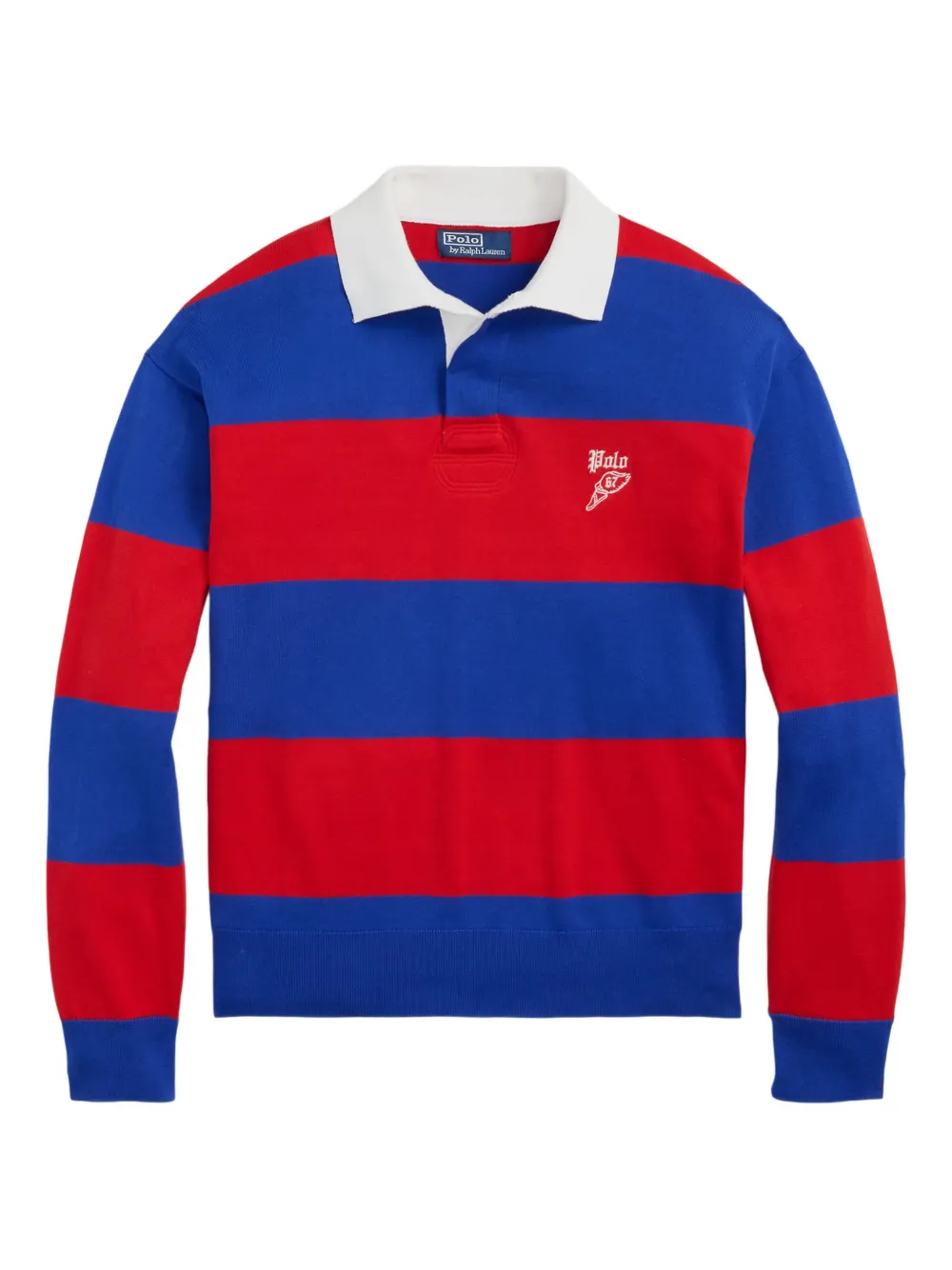 

Рубашка поло в полоску POLO RALPH LAUREN, синий