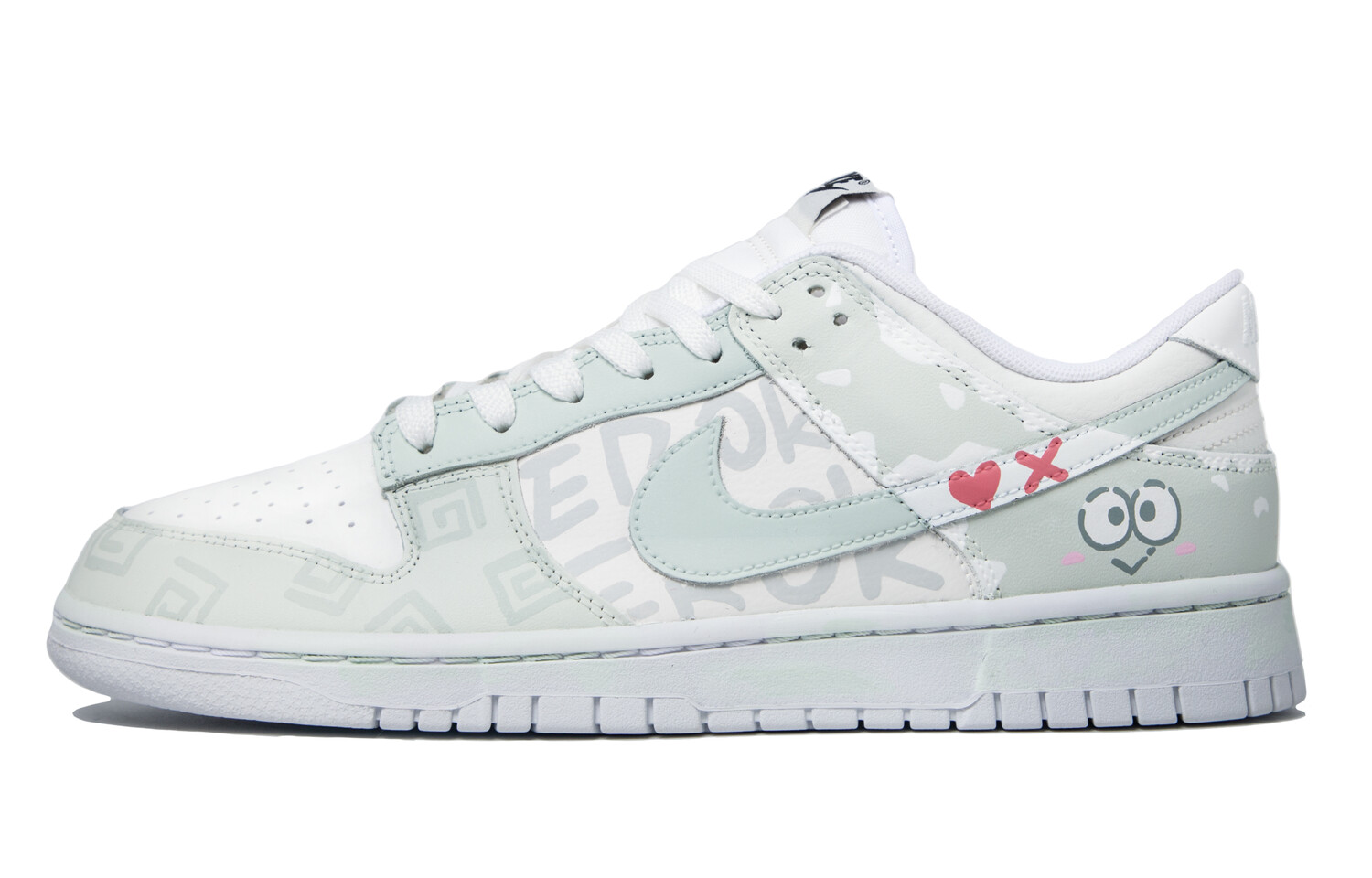

Мужские кроссовки для скейтбординга Nike Dunk, Green/White