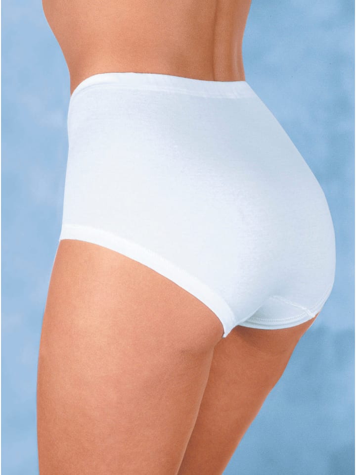 

Nina von C. Белые трусы с высокой талией