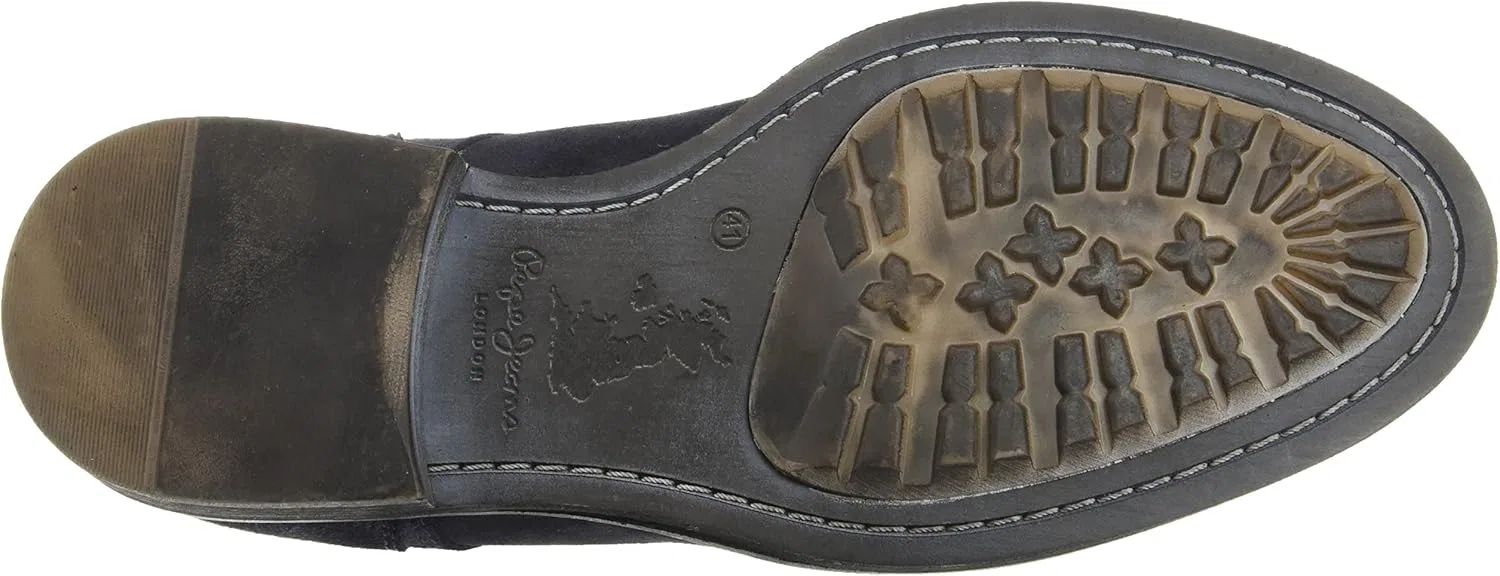 Мужские туфли на шнуровке Pepe Jeans Hackney Rustic, Blue 585Marine — фото 4