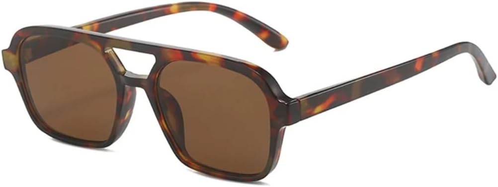 

Солнцезащитные очки с защитой от УФ-излучения UV400 | Маленькая оправа, цветные линзы | Для женщин и мужчин, для занятий спортом на открытом воздухе и вождения DSVIGF, Leopard-brown