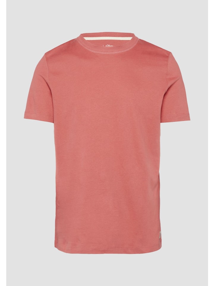 

Футболка цвета 4291_кораллово-красный s.Oliver