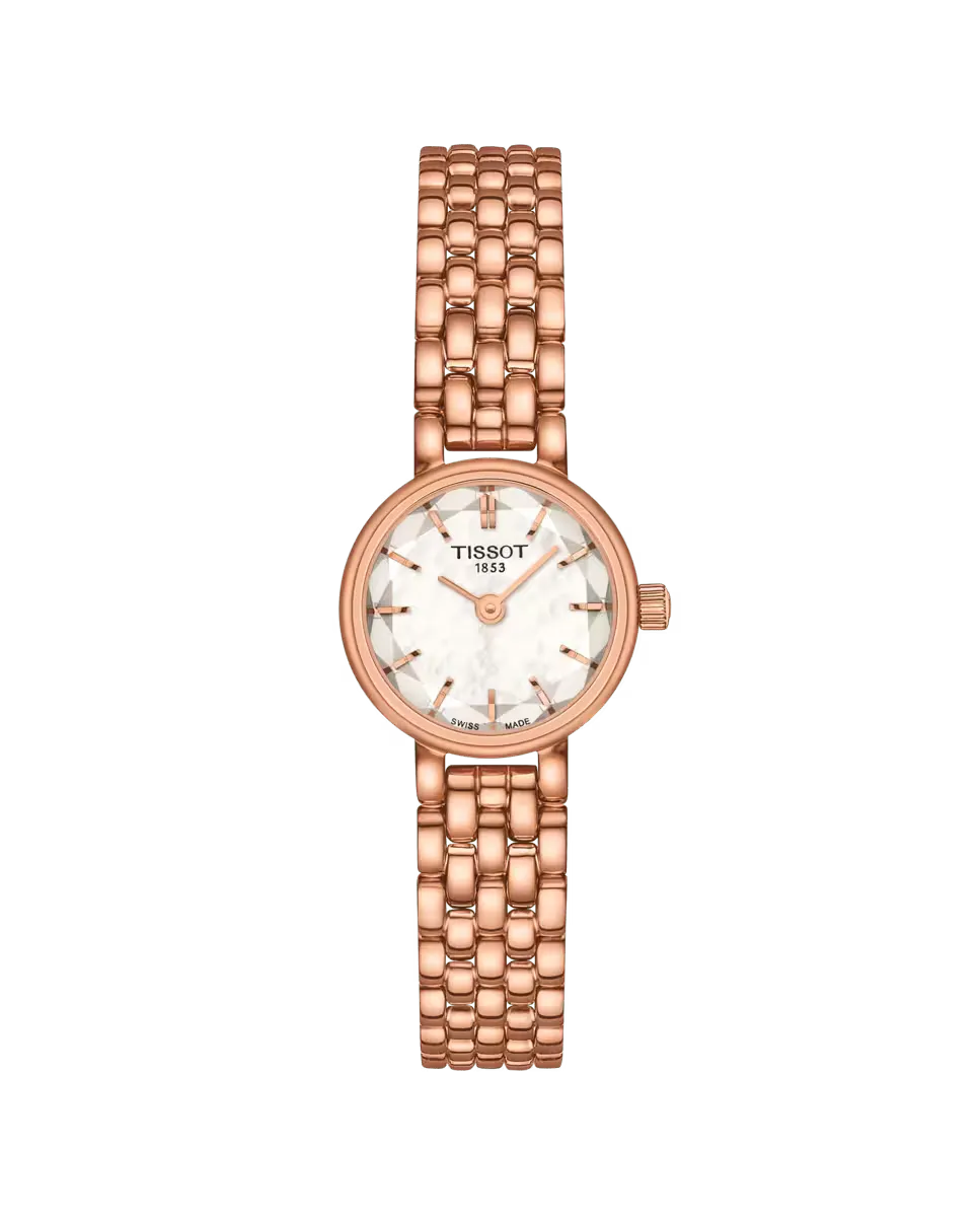 

Женские часы Lovely коллекция из стали Tissot, розовый